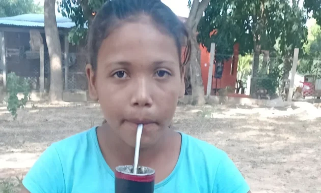 La niña de 14 años se llama Beatriz Ortega Esquivel.Foto: Gentileza.