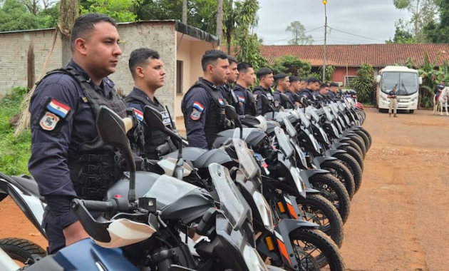Se prevé una mayor dotación de efectivos policiales en Ciudad del Este. Foto: Gentileza.