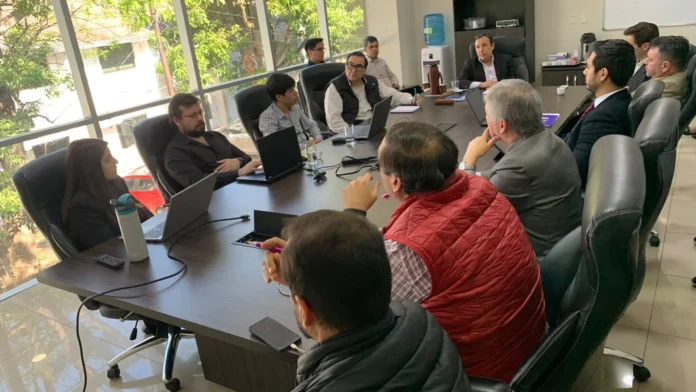 El Consejo Asesor de Transporte Público se reunió este miércoles para analizar la tarifa técnica del servicio.Foto: Gentileza.