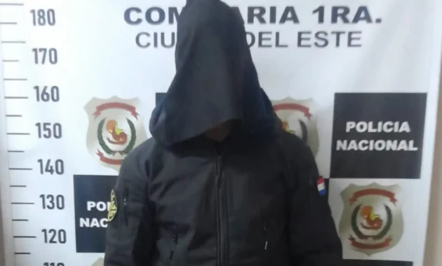 El supuesto autor fue identificado como Juan Miguel Silvero, de 42 años, guardia de seguridad de la empresa SAG SA.Foto: Gentileza.