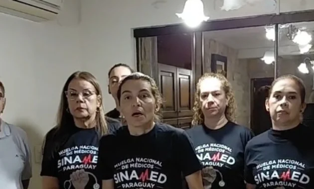 Sinamed convocó a todos los médicos del país para unirse a la huelga.Foto: facebook.com/PySinamed.