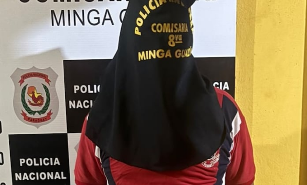 Jorge Gustavo Gómez Pintos fue detenido por los agentes policiales. Foto: Gentileza.