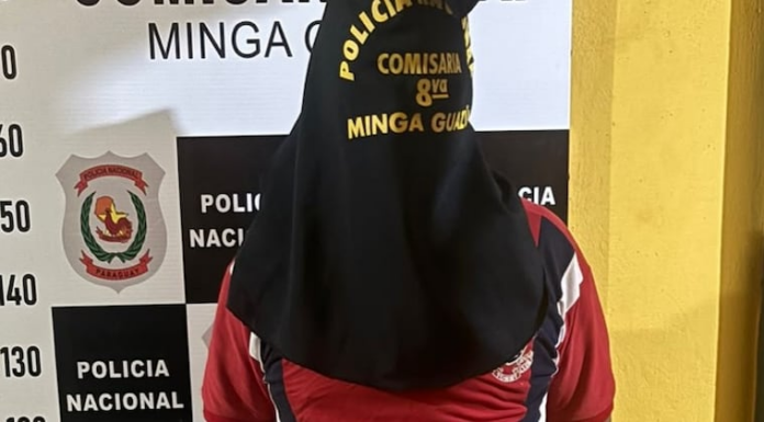 Jorge Gustavo Gómez Pintos fue detenido por los agentes policiales. Foto: Gentileza. Jorge Gustavo Gómez Pintos fue detenido por los agentes policiales. Foto: Gentileza.