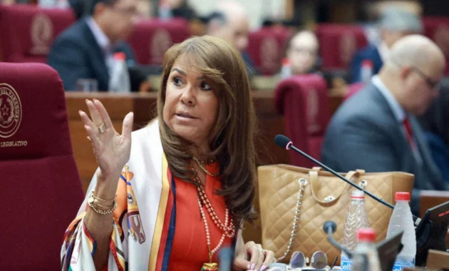 Celeste Amarilla, senadora liberal.Foto: facebook/celesteamarilla.