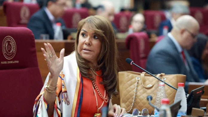 Celeste Amarilla, senadora liberal.Foto: facebook/celesteamarilla. Celeste Amarilla, senadora liberal.Foto: facebook/celesteamarilla.